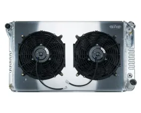Cold Case Radiators AT Aluminum Performance Radiator w/ 14 inch Fan Kit Chevy | GMC Pickup Truck 1967-1976