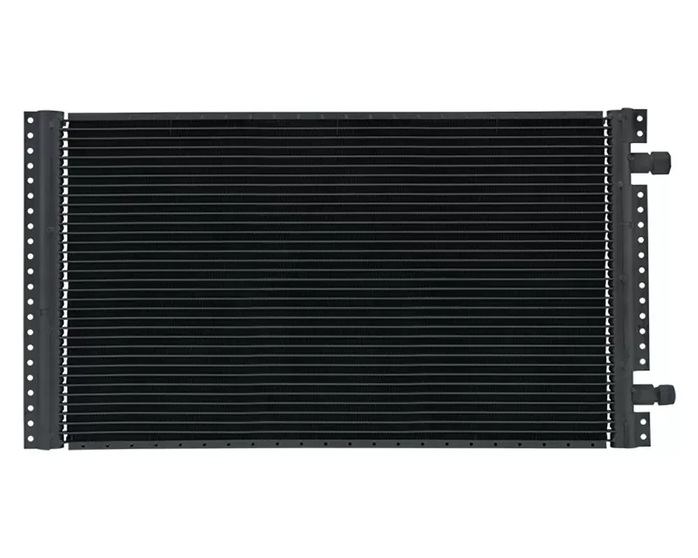 Cold Case Radiators Support Modules Black 26x14 inch Universal Air Conditioning Condenser - RSAC01B