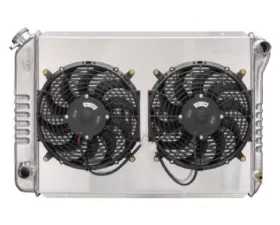 Cold Case Radiators Aluminum Radiator Kit Ford Mustang Coyote Swap 1979-1993