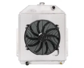 Cold Case Radiators Coyote Swap MT Performance Aluminum Radiator Module Ford F1 | F2 1948-1952