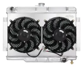 Cold Case Radiators V8 Engine Swap Aluminum Radiator w/ Dual 12