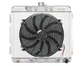 Cold Case Radiators Mopar A Body Staggered Outlets Aluminum Radiator Module Dodge | Plymouth 1967-1969