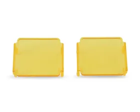 Body Armor 4x4 Cube Light Amber Covers (Pr)