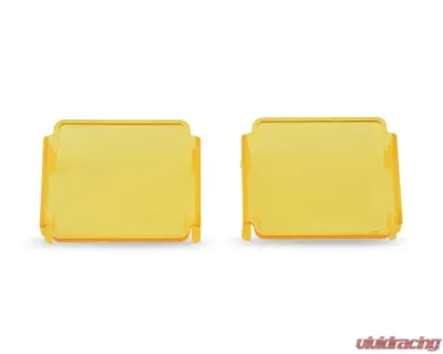 Body Armor 4x4 Cube Light Amber Covers (Pr) - 60040