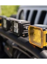 Body Armor 4x4 Cube Light Amber Covers (Pr)                                     - 60040 - Image 2