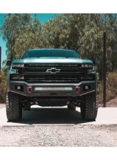 Body Armor 4x4 AMBUSH SERIES FRONT BUMPER  (NON-WINCH) Chevrolet Silverado 1500 2019-2020                                     - GM-19344 - Image 5