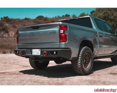 Body Armor 4x4 AMBUSH SERIES REAR BUMPER Chevrolet Silverado 1500 2019-2020 - GM-2966