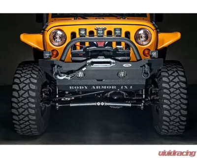 Body Armor 4x4 Front Winch Bumper Jeep Wrangler JK 07-16 - JK-19532