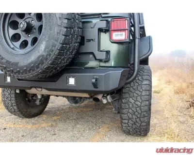 Body Armor 4x4 Rear Bumper Jeep Wrangler JK Orion 2007-2018 - JK-2966
