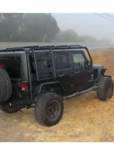 Body Armor 4x4 Cargo Roof Rack Accessory Mount 2 and 4 Jeep Wrangler JK 2007-2018                                     - JK-7102 - Image 3