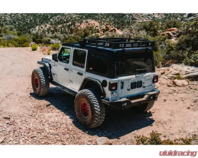 Body Armor 4x4 FULL WIDTH REAR BUMPER W/ TIRE CARRIER MOUNT Jeep Wrangler 2018-2020 - JL-2965