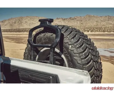Body Armor 4x4 Black Reinforced Tire Carrier Jeep Wrangler JL 2018-2023 - JL-5290