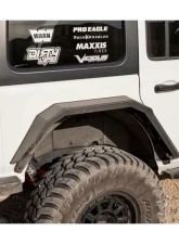 Body Armor 4x4 Fender Flares, Rear, Wrangler Jeep Wrangler Rear                                     - JL-6103 - Image 2