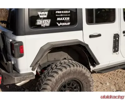 Body Armor 4x4 Fender Flares, Rear, Wrangler Jeep Wrangler Rear - JL-6103