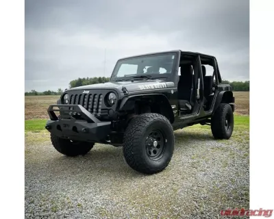 Body Armor 4x4 Stubby Front Bumper Jeep Wrangler JK/ JL | Gladiator JT 2007-2022 - JP-19535