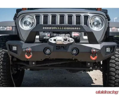 Body Armor 4x4 Mid-Width Front Bumper Jeep JK/JL | Gladiator JT Orion 2007-2022 - JP-19536