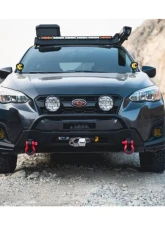 Body Armor 4x4 Hi-Line Front Winch Bumper Subaru Crosstrek 2018-2021                                     - SU-19339 - Image 3