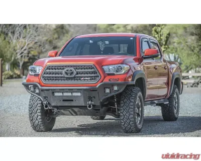 Body Armor 4x4 Desert Series Front Bumper Toyota Tacoma 16-18 - TC-19337