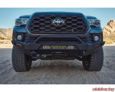 Body Armor 4x4 HiLine Bumper High Clearance Side Wings (Black) Toyota Tacoma 2016-2022 - TC-19339W