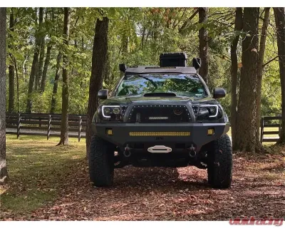 Body Armor 4x4 Pro Series Front Winch Bumper Toyota Tacoma 2005-2015 - TC-19341