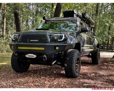 Body Armor 4x4 Pro Series Front Winch Bumper Toyota Tacoma 2005-2015 - TC-19341