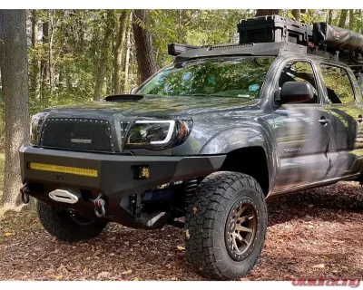 Body Armor 4x4 Pro Series Front Winch Bumper Toyota Tacoma 2005-2015 - TC-19341
