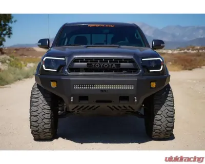 Body Armor 4x4 Pro Series Front Winch Bumper Toyota Tacoma 2005-2015 - TC-19341