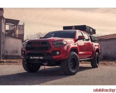 Body Armor 4x4 Black Double Cab Short Bed Revo Rock Sliders Toyota Tacoma 2005-2022 - TC-4125