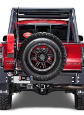 Body Armor 4x4 Pro Series Winch Tire Carrier Toyota Tacoma 05-15                                     - TC-5293 - Image 4