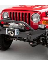 Body Armor 4x4 Front Winch Bumper Jeep Wrangler 87-06                                     - TJ-19531 - Image 2