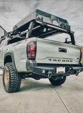 Body Armor 4x4 Pro Series II  Rear Bumper Toyota Tacoma 2016-2023                                     - TC-2966 - Image 4