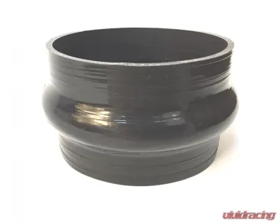 Roto-Fab 4" Black Silicone Hump Hose - 10132003