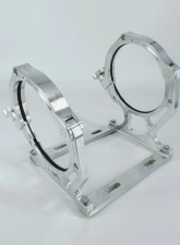 Granatelli Motorsports Billet Aluminum Nitrous Bottle Bracket. Fits Single 10/15 lb. | 12 lb. Composite Bottle                                     - 451010 - Image 6