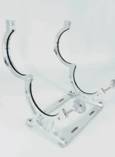 Granatelli Motorsports Billet Aluminum Nitrous Bottle Bracket. Fits Single 10/15 lb. | 12 lb. Composite Bottle                                     - 451010 - Image 4