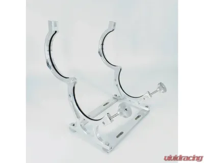 Granatelli Motorsports Billet Aluminum Nitrous Bottle Bracket. Fits Single 10/15 lb. | 12 lb. Composite Bottle - 451010