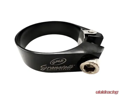 Granatelli Motorsports 1.50" Aluminum Hose Clamps I.D. Adjustment Range 42 - 44mm - Black - 971150