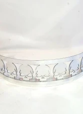 Granatelli Motorsports Blingz Beauty Bandz, 14" Diameter, 3" Tall Air Cleaner Grill - Skulls                                     - 750001 - Image 2