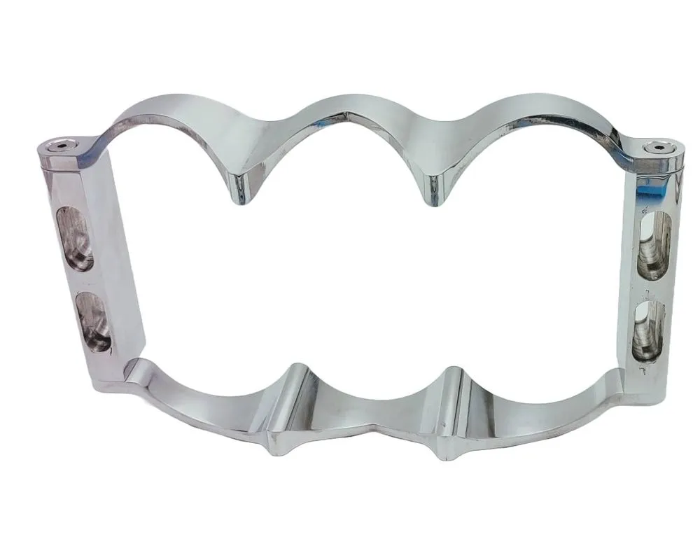 Granatelli Motorsports 12 Volt Optima Battery Tray Natural Finish - Billet - 452212