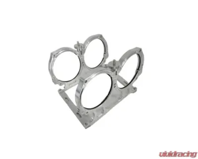 Granatelli Motorsports Dual Billet Aluminum Nitrous Bottle Bracket. Fits Dual 10/15 lb. | 12 lb. Composite Bottles - 451011