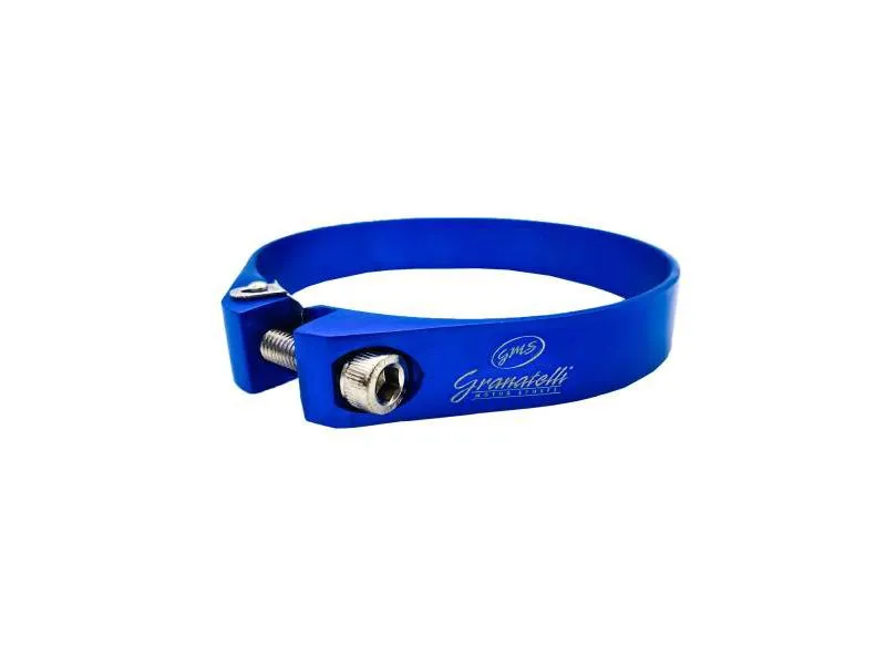 Granatelli Motorsports 1.50" Aluminum Hose Clamps I.D. Adjustment Range 38 - 40mm - Blue - 971175B