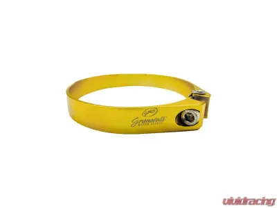 Granatelli Motorsports 1.50" Hose O.D. Clamp.  I.D. Adjustment Range 38 - 40mm - Gold - 971250G