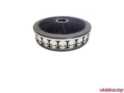 Granatelli Motorsports Blingz Beauty Bandz Black Air Filter Assembly , Craps - 750014