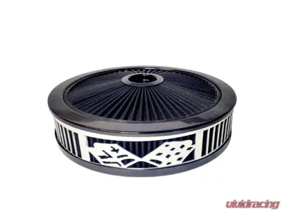 Granatelli Motorsports Blingz Beauty Bandz Black Air Filter Assembly , Craps - 750019