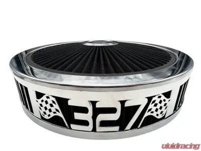 Granatelli Motorsports Blingz Beauty Bandz Black And Chrome Air Filter Assembly Craps - 750033