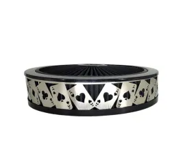 Granatelli Motorsports Blingz Beauty Bandz Black Air Filter Assembly , Craps