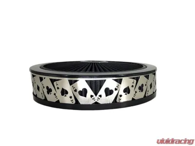 Granatelli Motorsports Blingz Beauty Bandz Black Air Filter Assembly , Craps - 750015