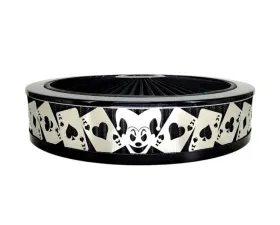 Granatelli Motorsports Blingz Beauty Bandz Black Air Filter Assembly , Craps