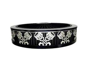 Granatelli Motorsports Blingz Beauty Bandz Black Air Filter Assembly , Craps
