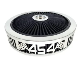 Granatelli Motorsports Blingz Beauty Bandz Black And Chrome Air Filter Assembly Craps