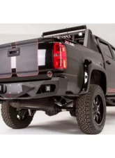 Fab Fours Black Powdercoated Vengeance Rear Bumper with Sensor Chevrolet Colorado 2015-2022                                     - CC21-E3352-1 - Image 2